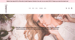 Desktop Screenshot of cocktailperfume.com